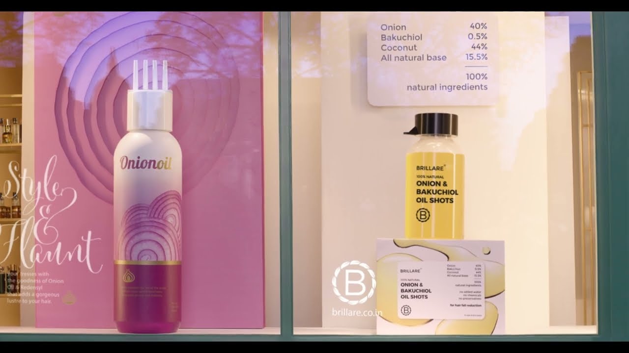 Brillare Onion Oil - Pretty Label | Set Decorator by Ali Sajid