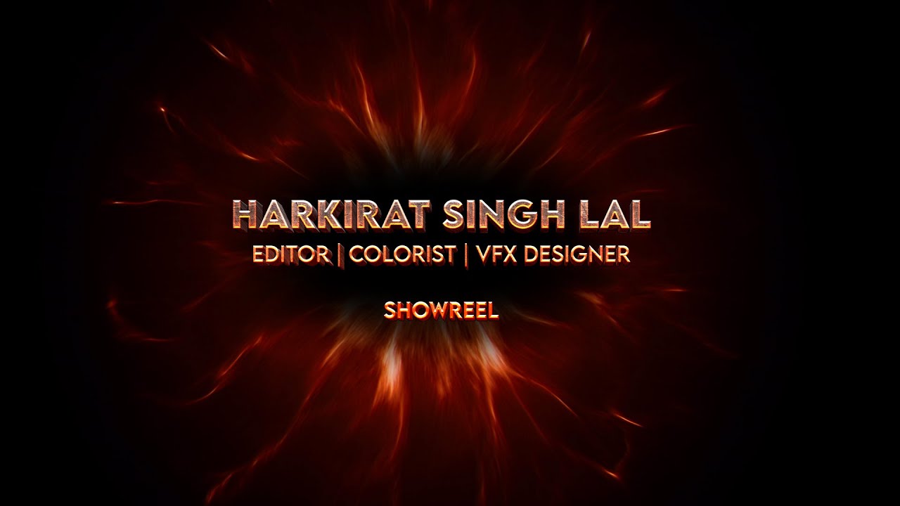 Showreel | Offline Editor by Harkirat Singh