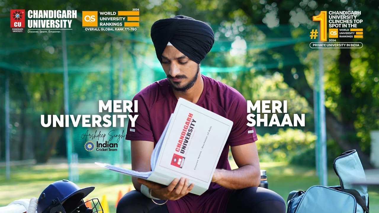 Chandigarh University - Meri University Meri Shaan Ft. Arshdeep Singh | Production Assistant by Shikhar Yadav