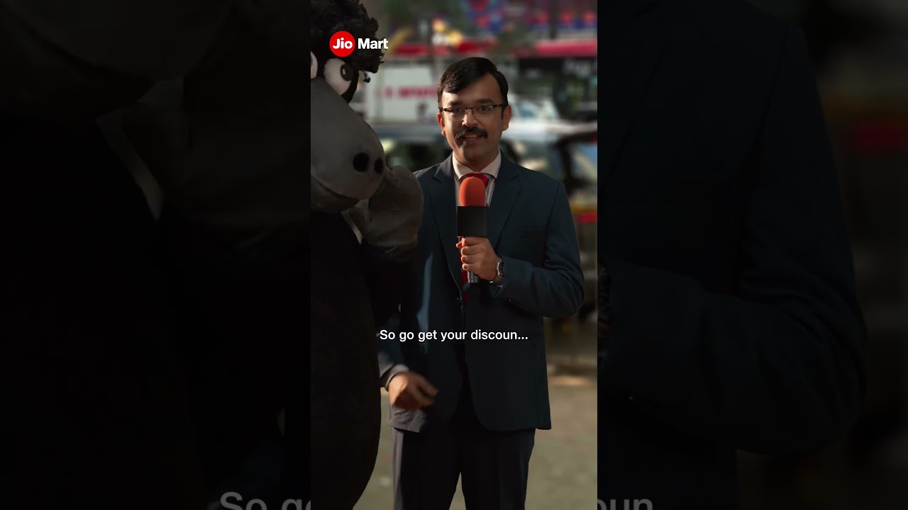 Jio Mart - Black Friday Sale Newsreader Film | Post Producer by Khushi Dave