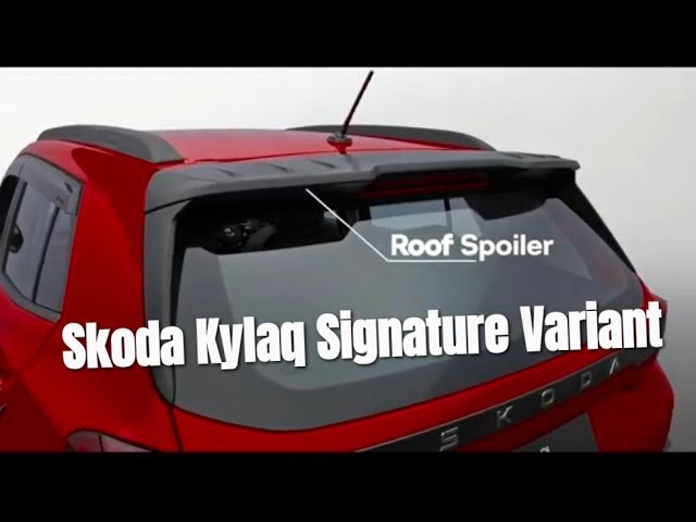 Skoda Kylaq - Signature Variant Accessories | First AD by Sameer Armarkar
