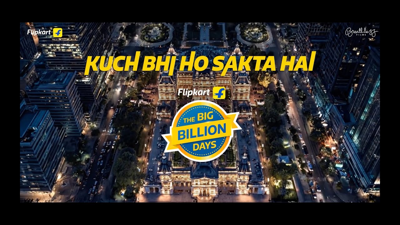 Flipkart - Big Billion Days Kuch Bhi Ho Sakta Hai Ft. Alai Bhatt And Amitabh Bachchan | DA by Kunal 