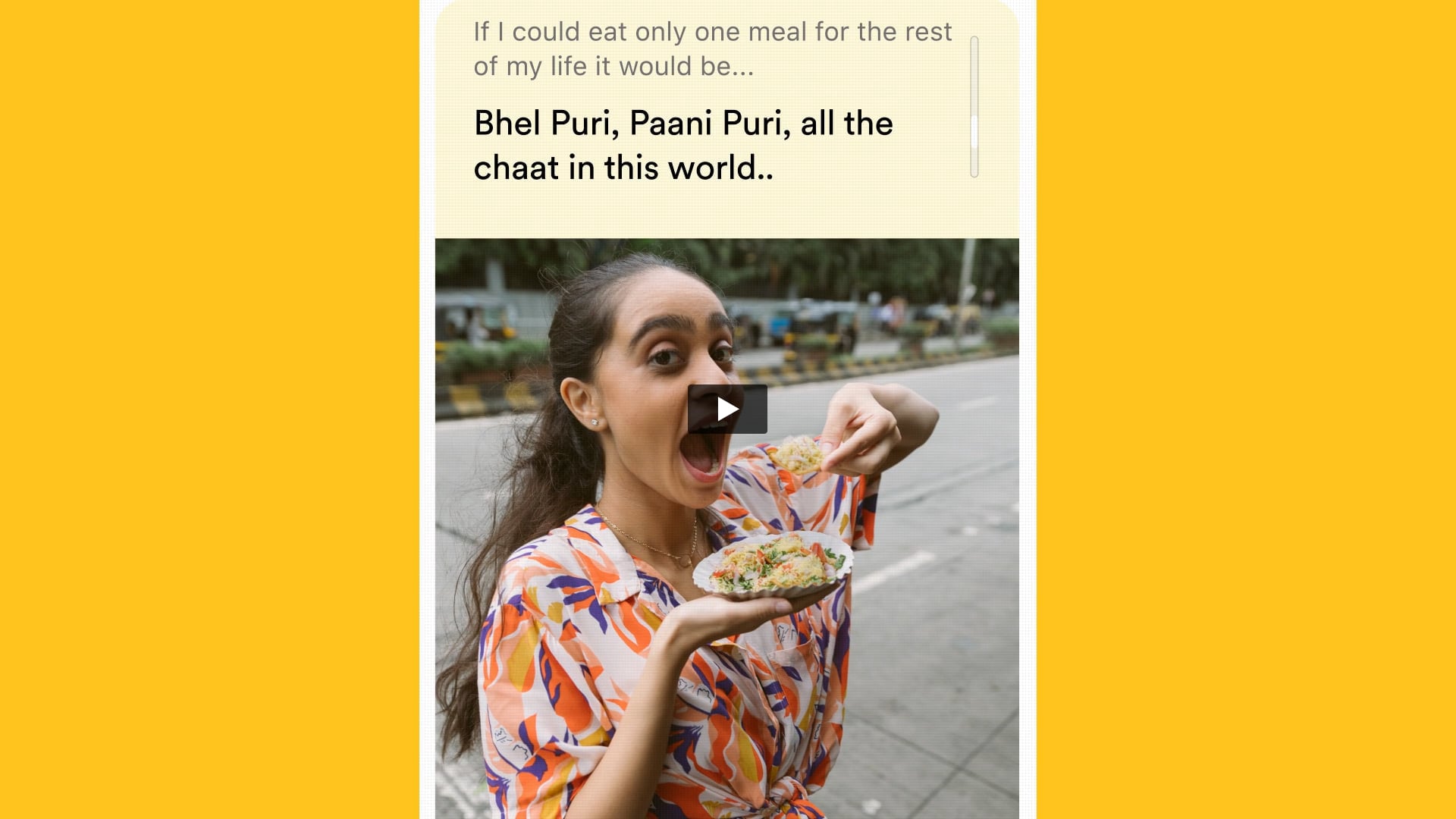 Bumble - The magic is in the chaat | Director by Pranav Bhasin