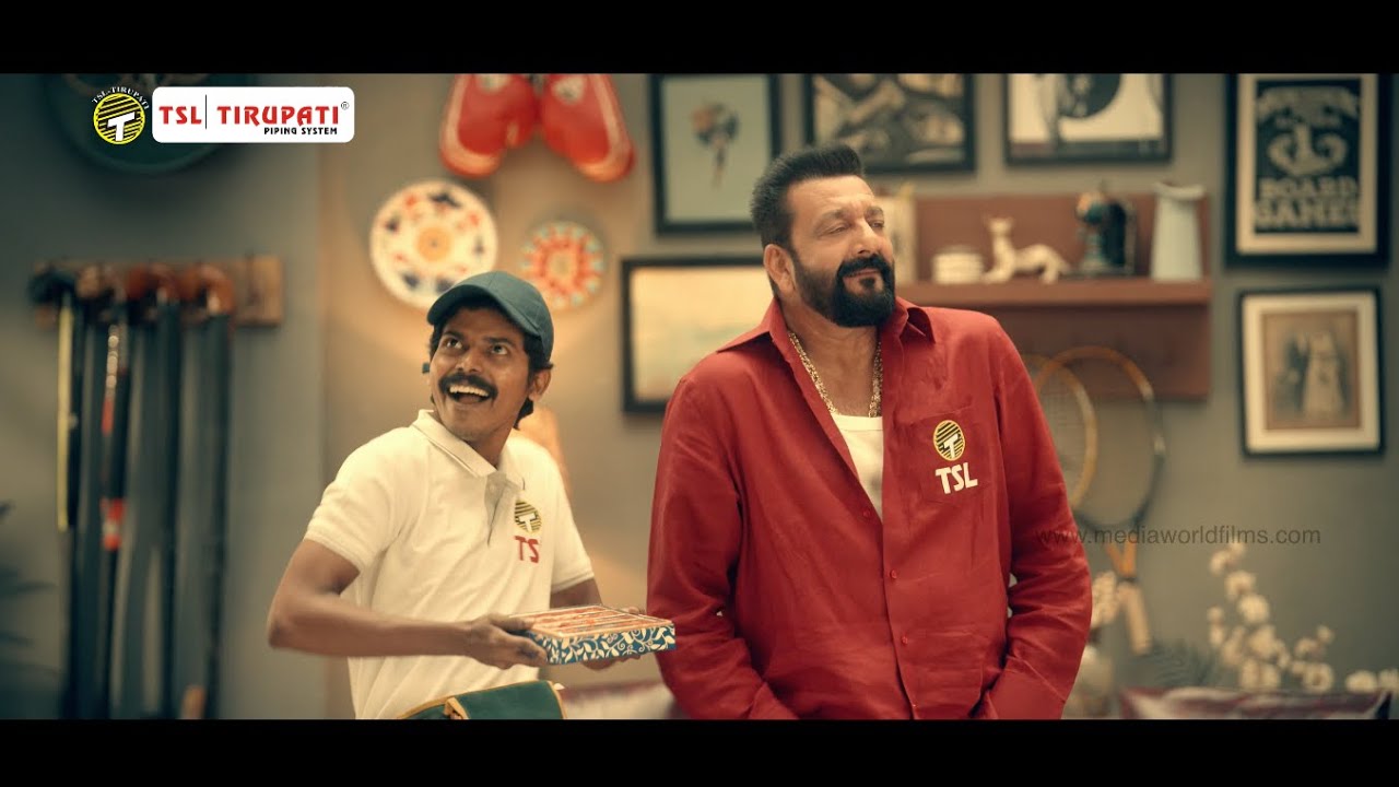 TSL Tirupati Pipes - Ft. Sanjay Dutt Plumber | DoP by Dudley 