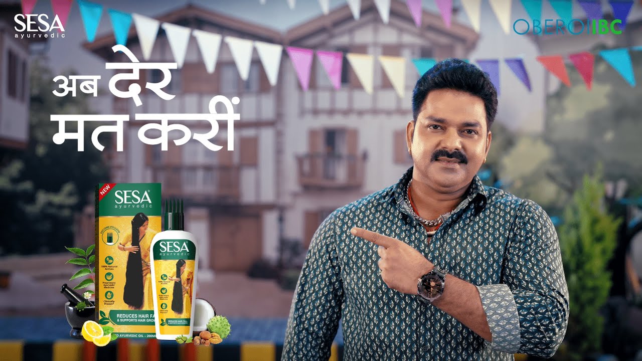 Sesa Oil - Anti Hairfall Oil | Production Designer by Narendra Pillai