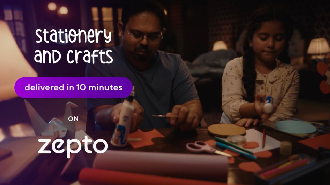 Zepto - Stationery And Craft | Director by Arzoo Mishra