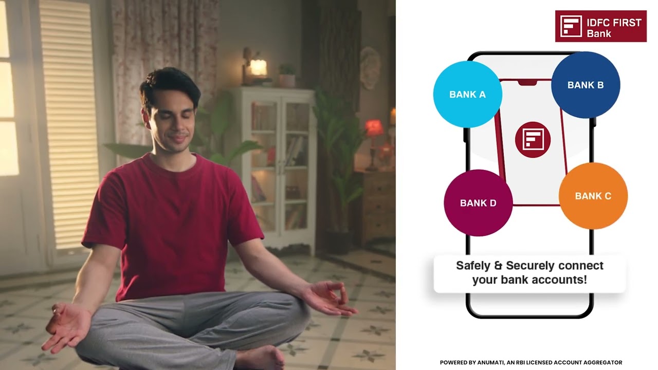IDFC First Bank App - Connect Your Bank Account Now | VFX by Rushikesh Dhuri