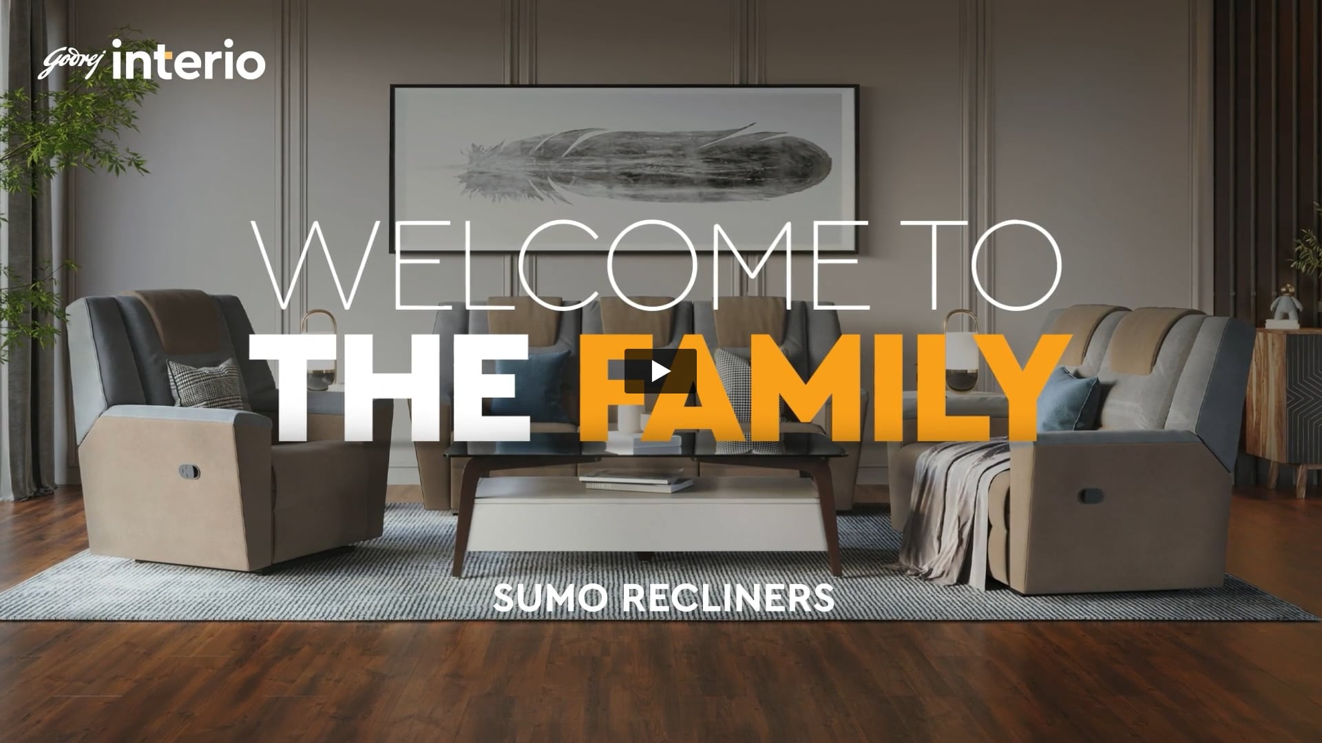 Godrej Interio - Sumo Recliners | Offline Editor by Avinash Yadav