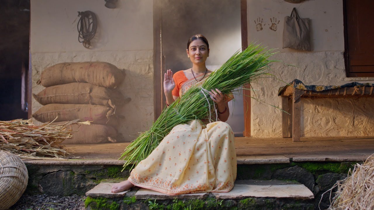 Mahindra Tractor - Happy Navratri | Art Director by Ajit More