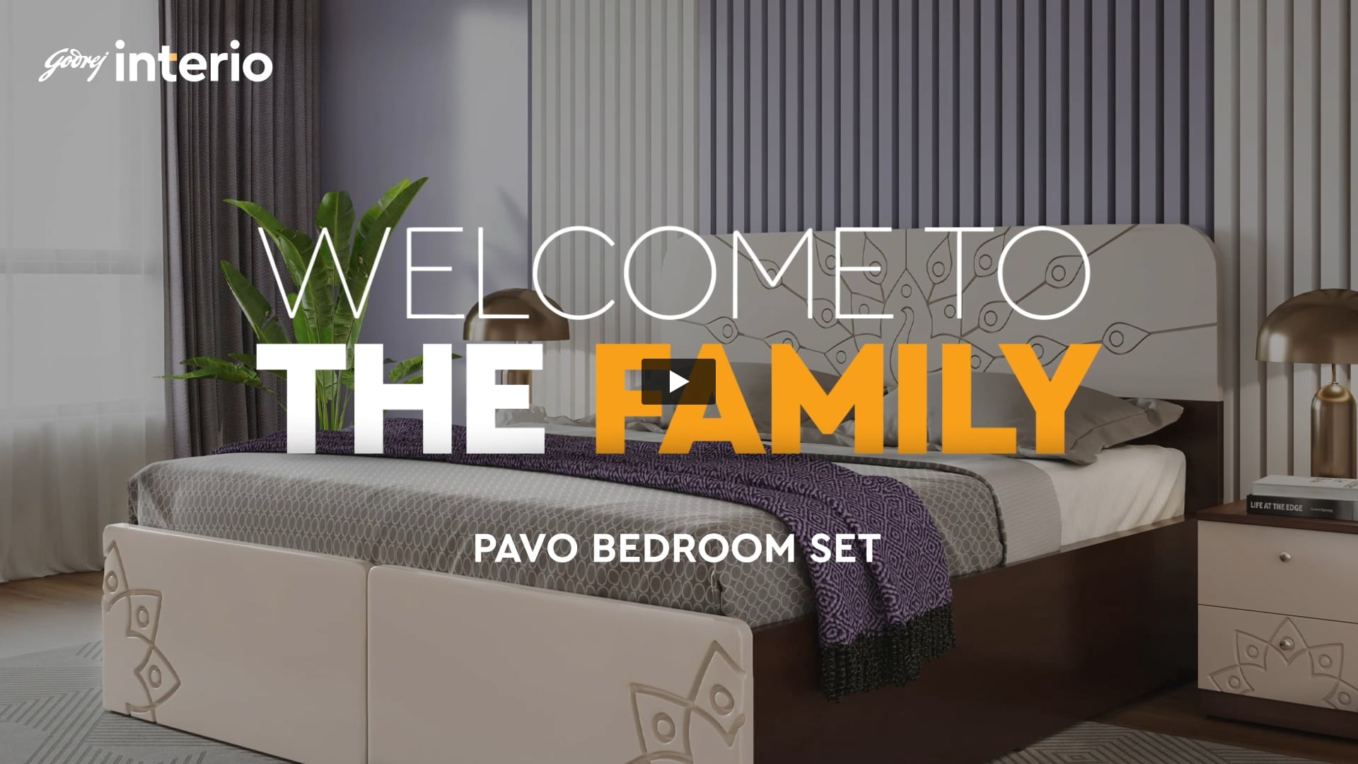 Godrej Interio - Pavo Bedroom Set | VFX by Sibin James