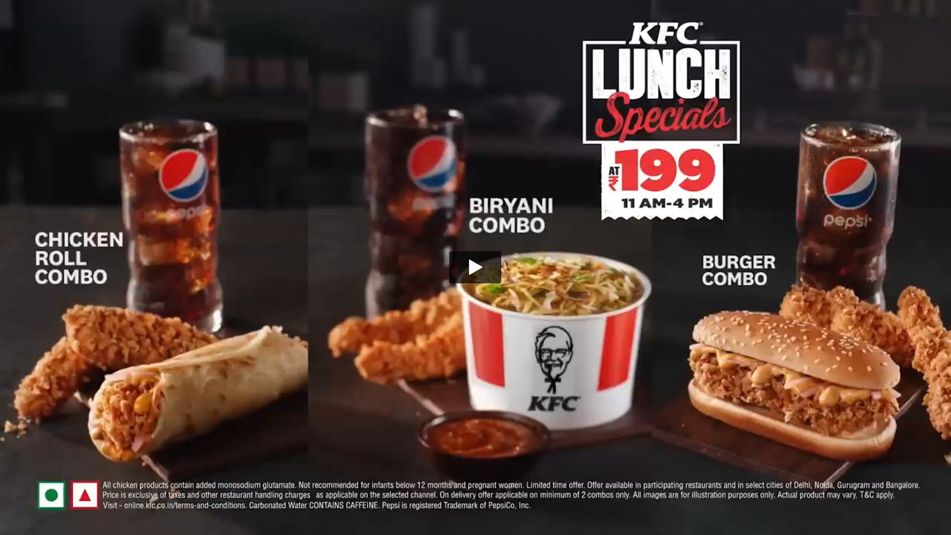 KFC - Lunch Specials | Colourist by Shashank Borkar
