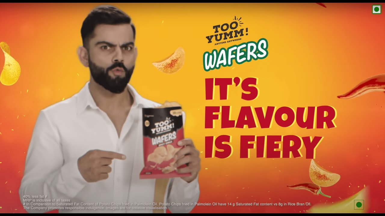 Too Yumm Wafers Ft. Virat Kohli | DoP by Sukhada Kshirsagar