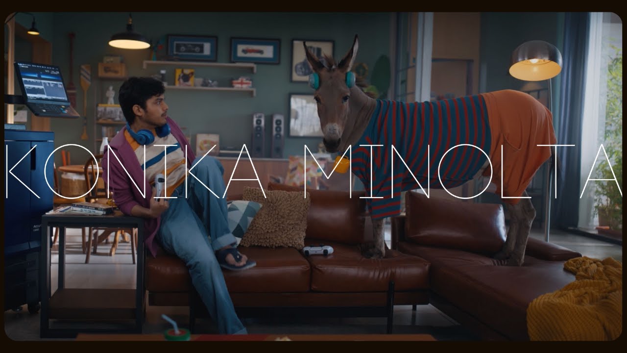 Konica Minolta - Donkey Film | Animal Handler by Asif 