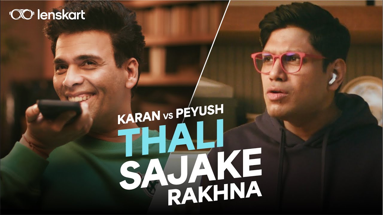 Lenskart - 1000plus Frames With AR Technology Ft. Peyush Bansal, Karan Johar | Casting Assistant by Pankti Mehta