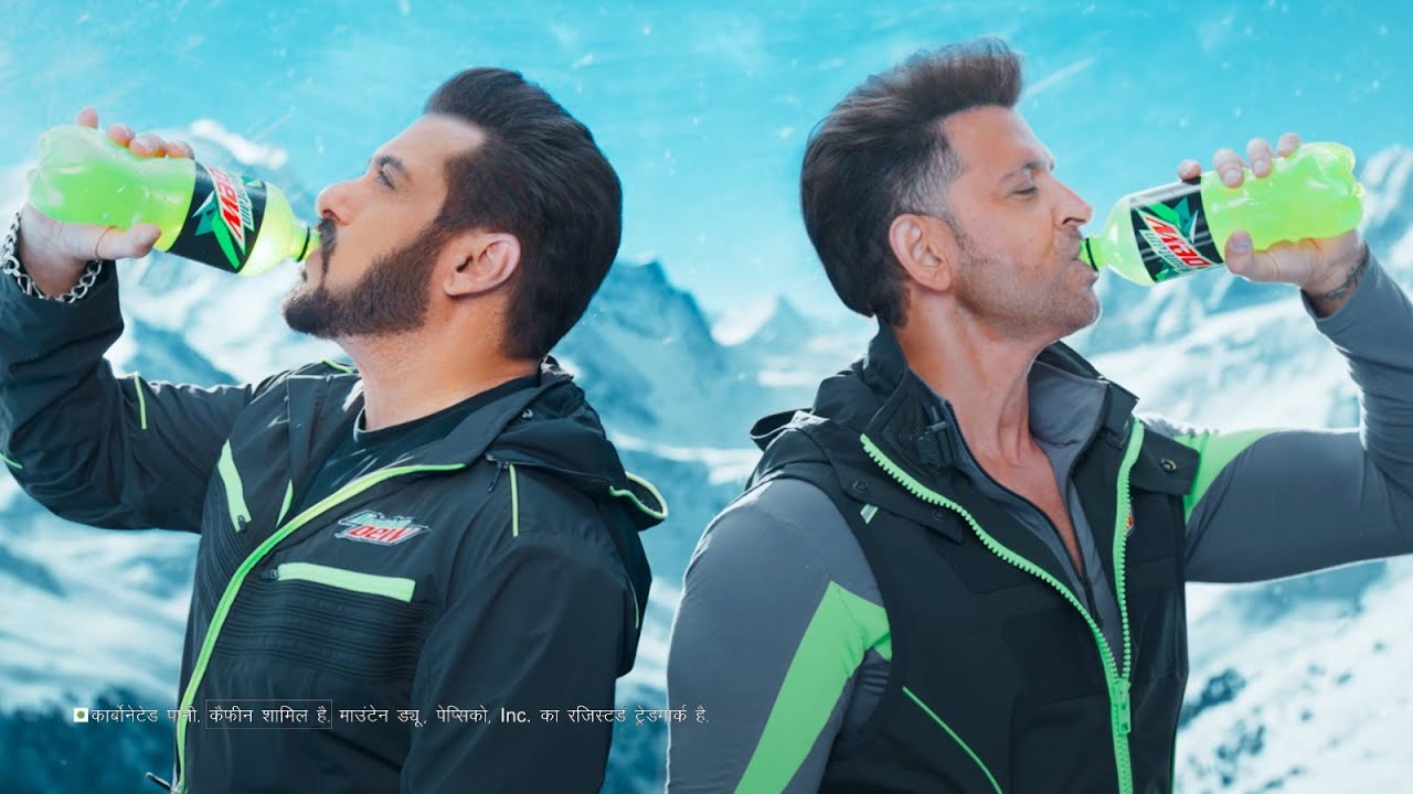 Mountain Dew - Darr Ke Aage Jeet Hai Ft. Hrithik Roshan And Salman Khan | Hair Stylist by Imran Bhagwan