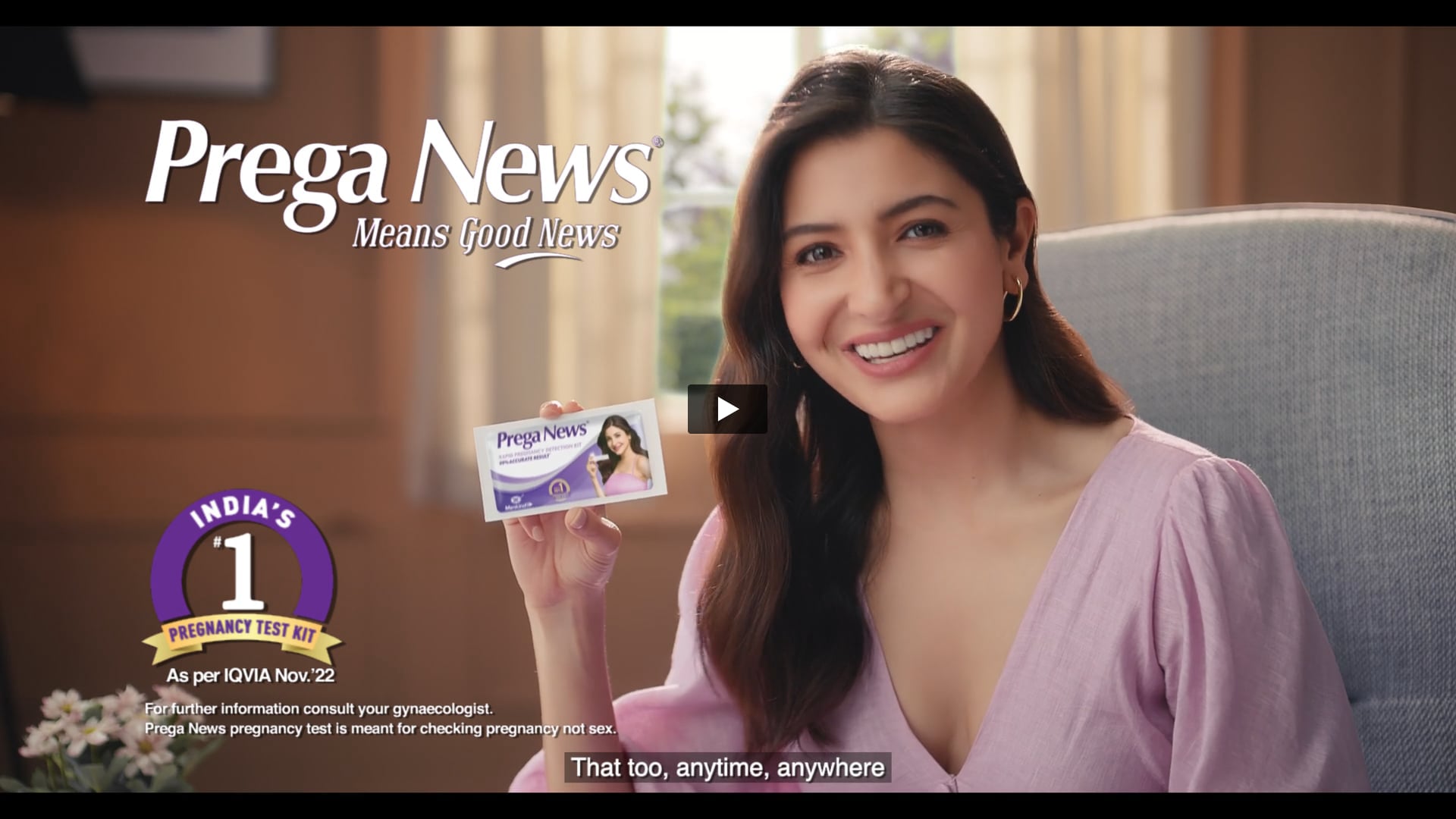 Prega News - Anytime Anywhere ft. Anushka Sharma | Dressman by Azim Shaikh