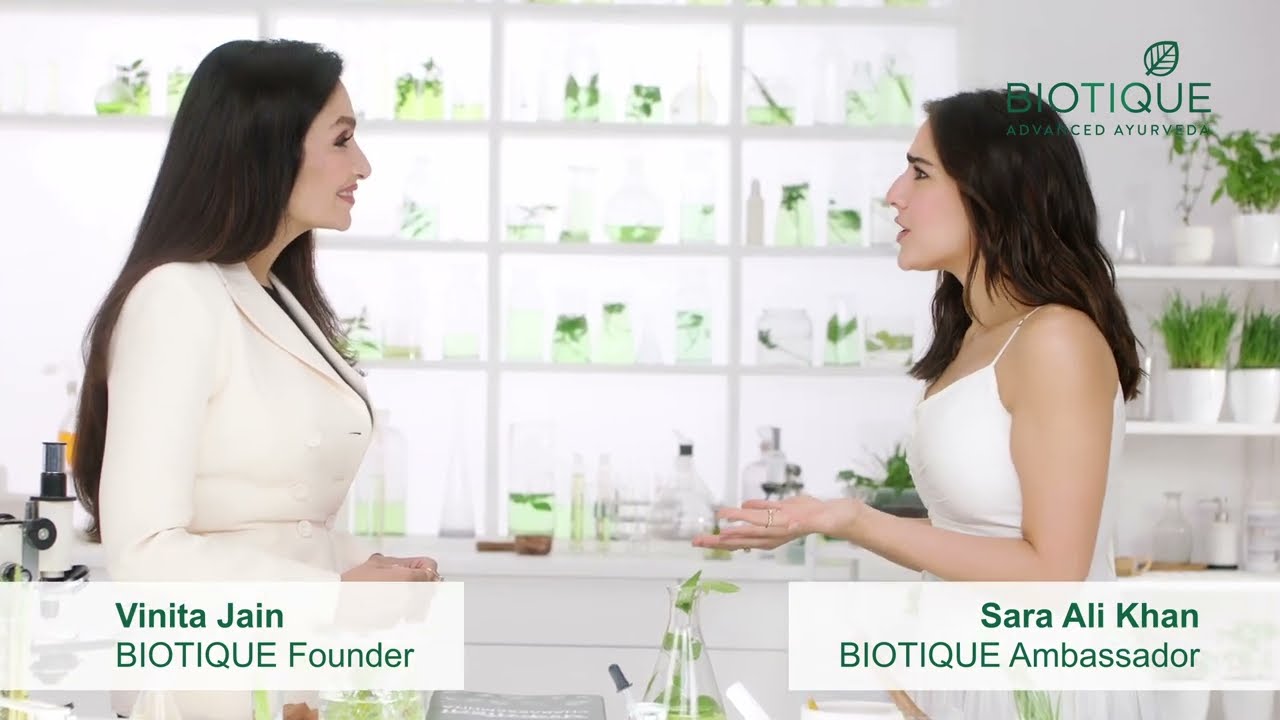 Biotique Advanced Ayurveda - Favourite Beauty Ritual Ft. Sara Ali Khan | Production Controller by Abhijit Mapuskar