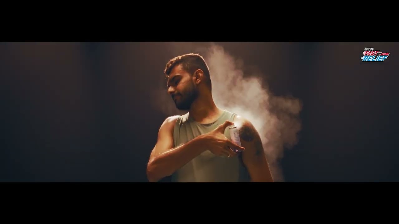 Zandu Fast Relief Spray - Badminton Sports Film | Dressman by Satish More