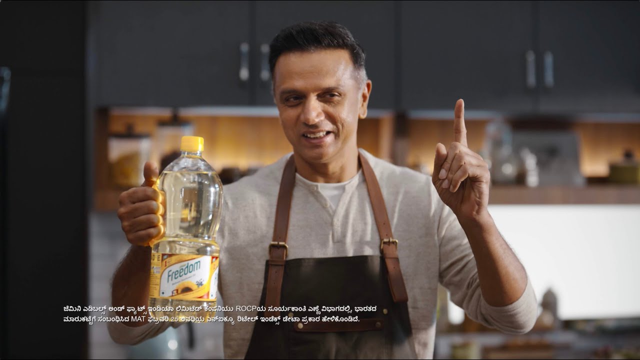 Freedom Refined Sunflower Oil Ft. Rahul Dravid | Live Sound Recordist by Vaibhav Ambole