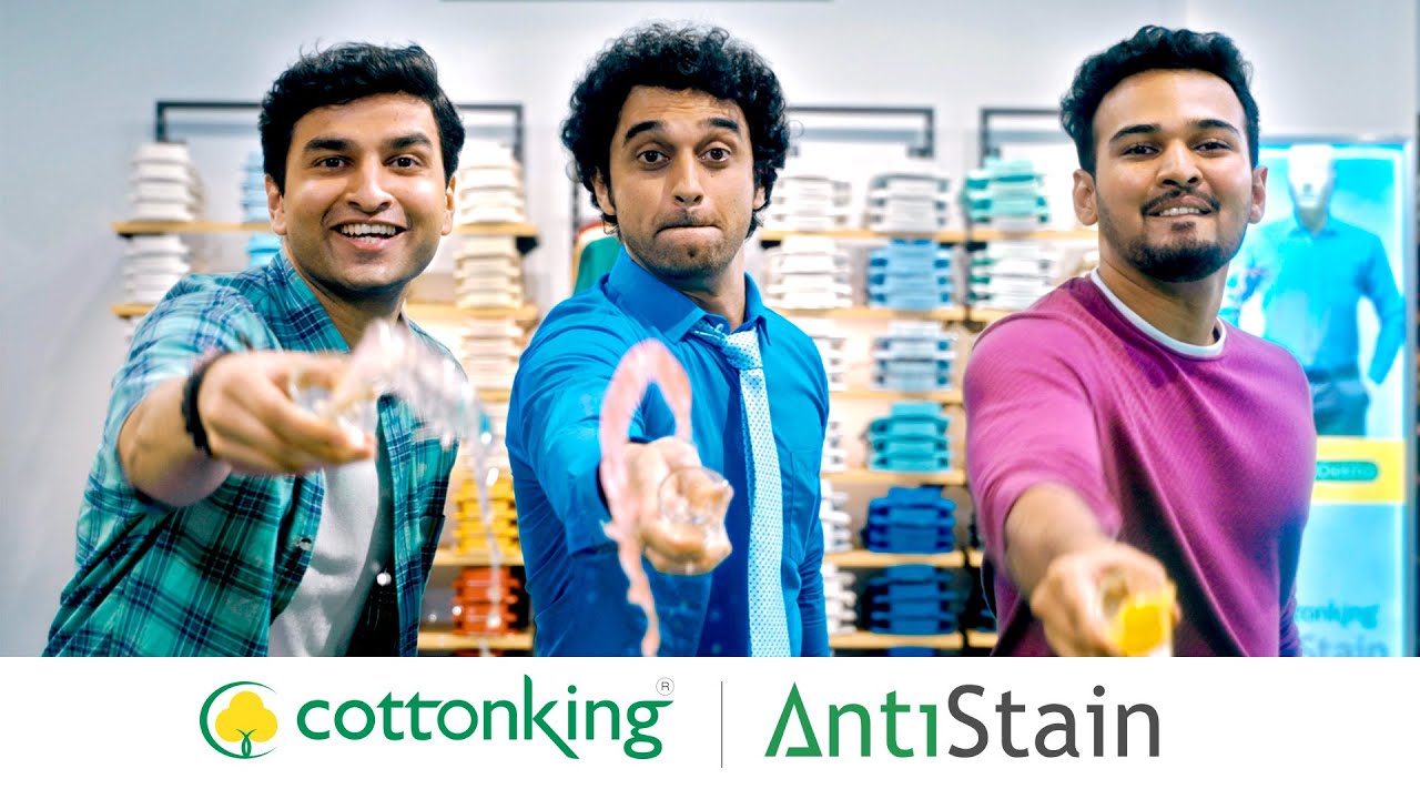 CottonKing - Anti Stain Film | Dressman by Gajanand Varankar