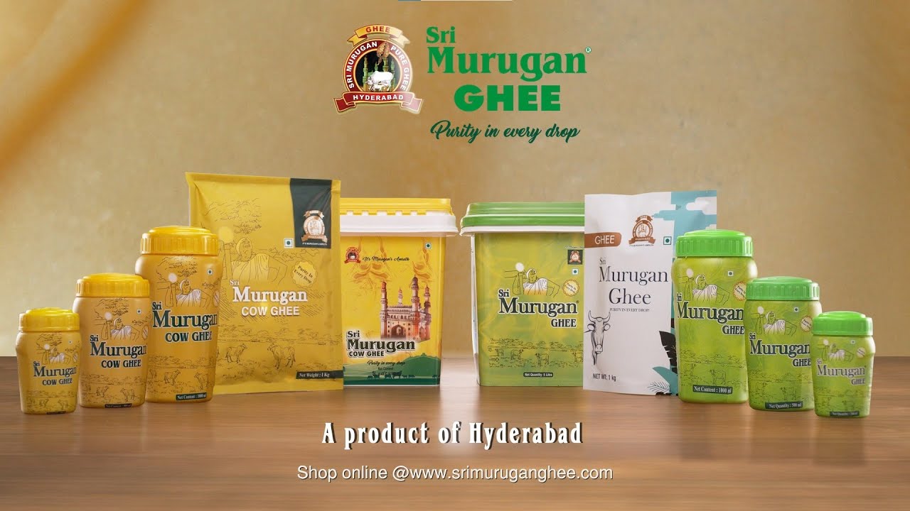Sri Murugan Ghee - Purity In Every Drop | Food Stylist by Jyoti Sachin