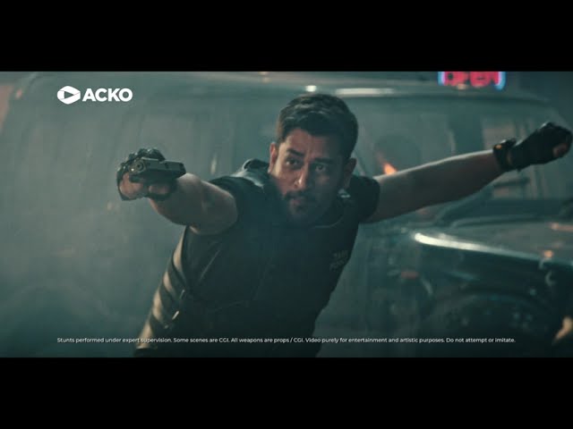 Acko General Insurance - The Chase Dhoni Ad | First AD by Kaaran 