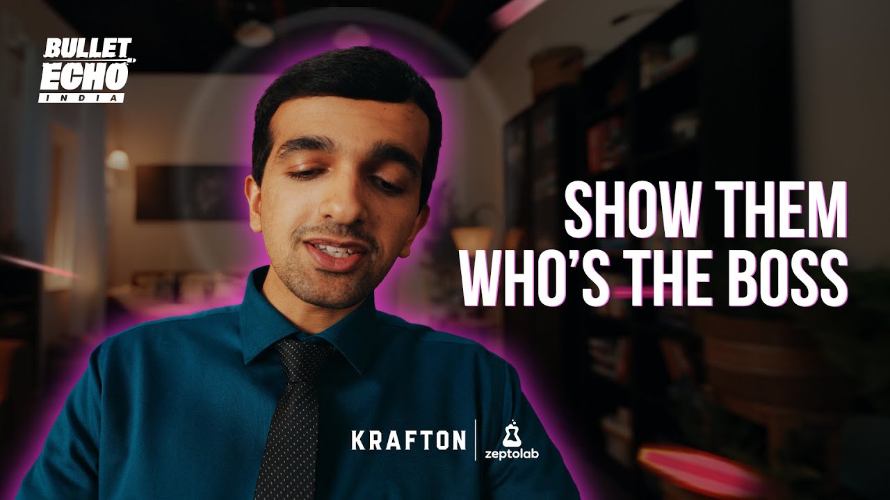 Krafton Bullet Echo India | Post Producer by Khushal Solanki