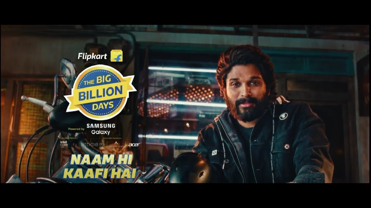 Flipkart - Big Billion Days Ft. Allu Arjun | Post Producer by Nilesh Naik