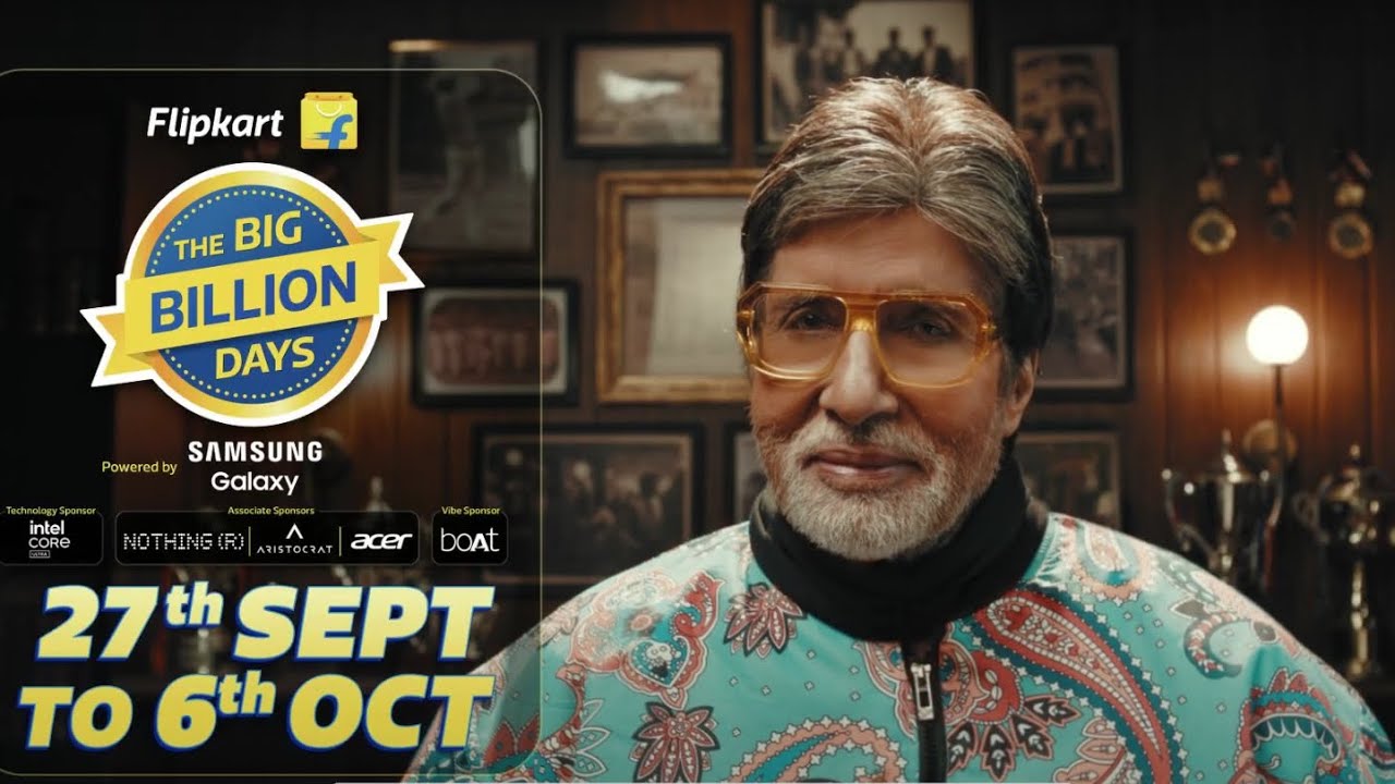 Flipkart - Big Billion Days Ft. Amitabh Bachchan | Online Editor by Shivam Acharekar