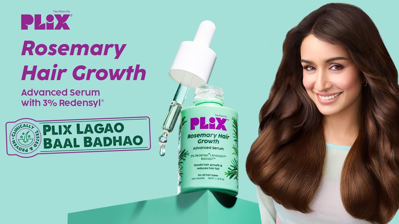 Plix Rosemary Hair Growth Ft. Shraddha Kapoor | 2nd Unit Director by Rutwik Sonawane