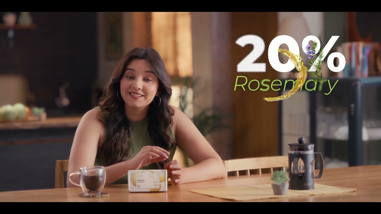 Brillare - 20% Rosemary Oil Shots for Visible Hair Growth | DoP by Pratik Parmar