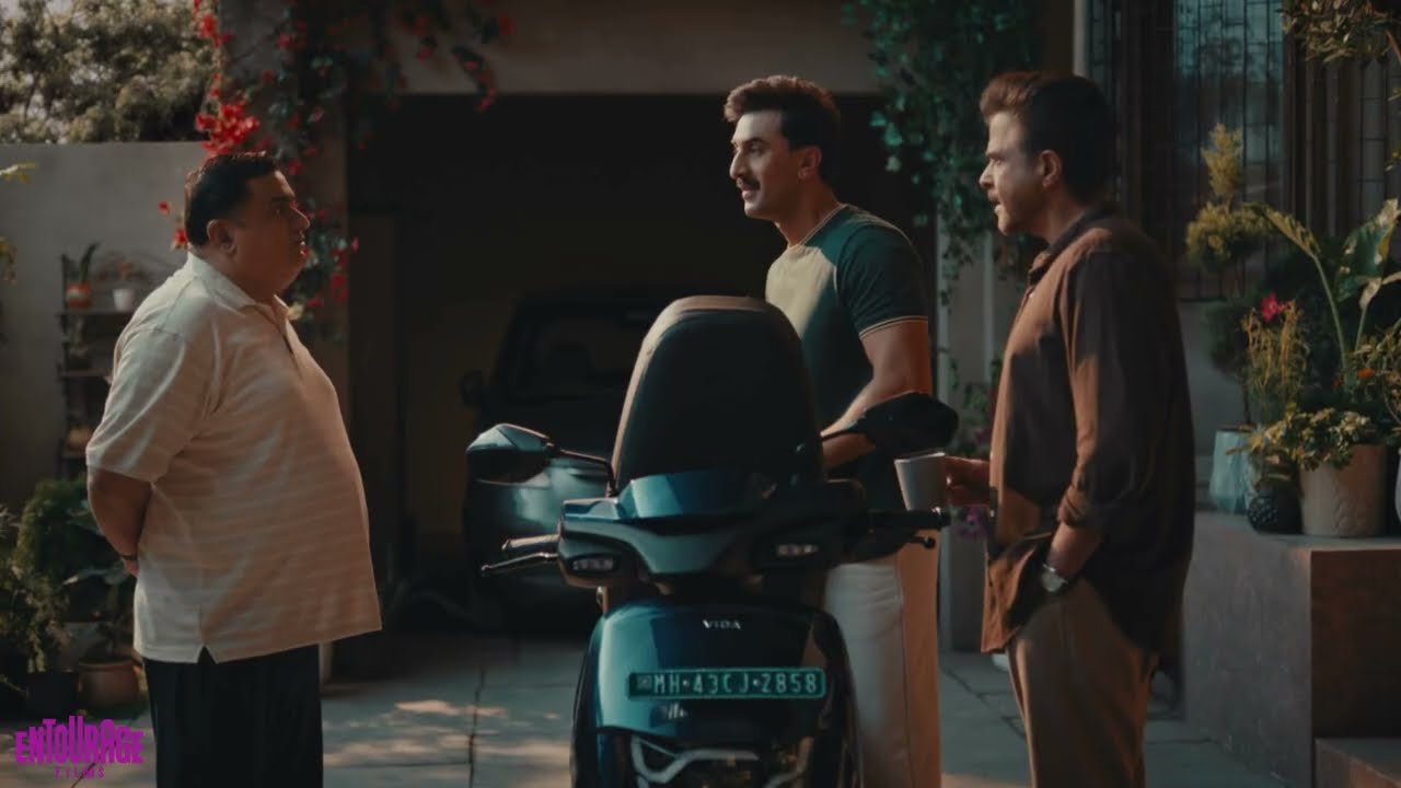 VIDA Electric Scooter Ft. Anil Kapoor and Ranbir Kapoor | Hair Stylist by Zeeba 