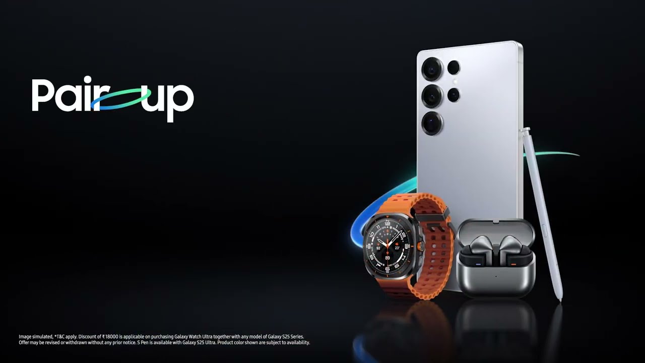 Samsung Pair Up - Life Moves Up When You Pair Up | Offline Editor by Basukinath Pandey