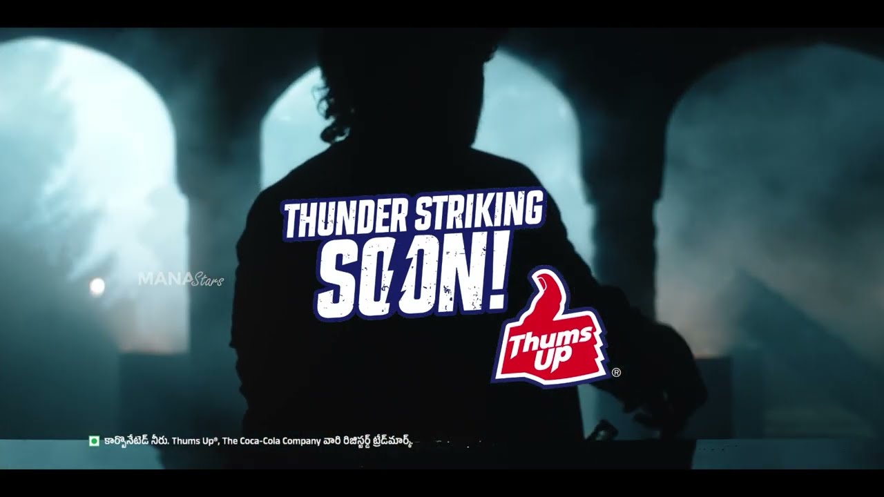 Thums Up - Thunder Coming Soon  Ft. Allu Arjun | Line Producer by Rama Krishna