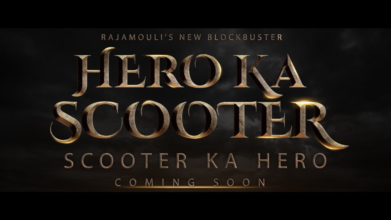Hero Destini 125 - Hero Ka Scooter Scooter ka Hero Ft. S S Rajamouli | DA by Alyques SR