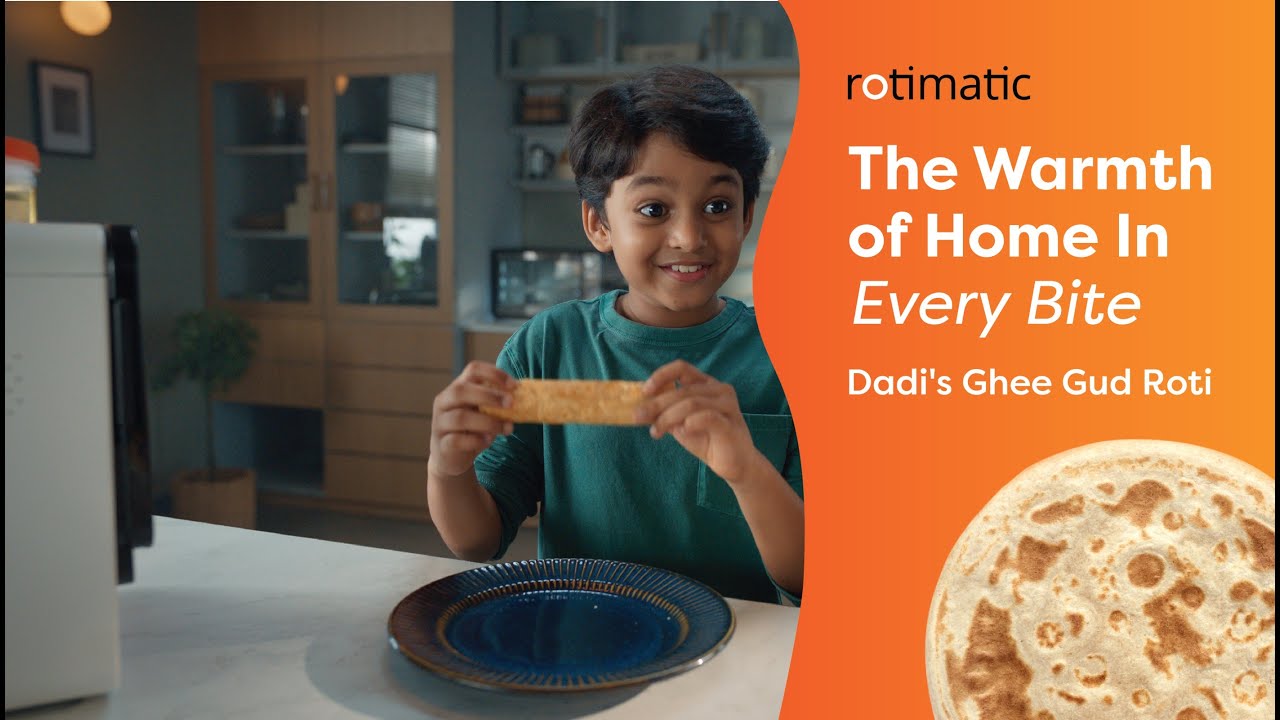 Rotimatic Next - Dadi’s Ghee Gud Rotis | Post Producer by Dhruvin Doshi