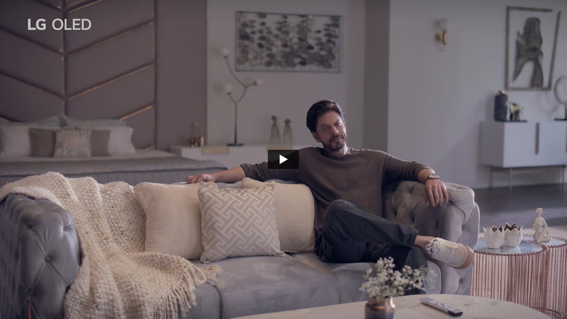 LG Oled Evo Ft. Shah Rukh Khan | Hair Stylist by Raaj Gupta