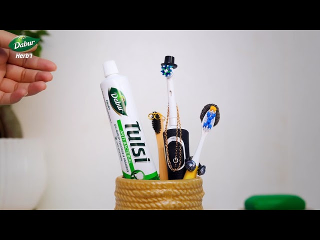Dabur - Tulsi Toothpaste | Online Editor by Rohit Patiyal
