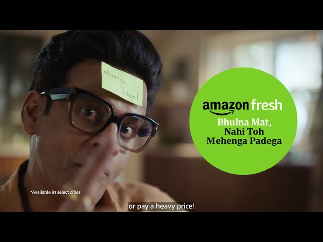 Amazon Fresh - Nahi Tho Mehenga Padega | Production Controller by Nisar Shaikh