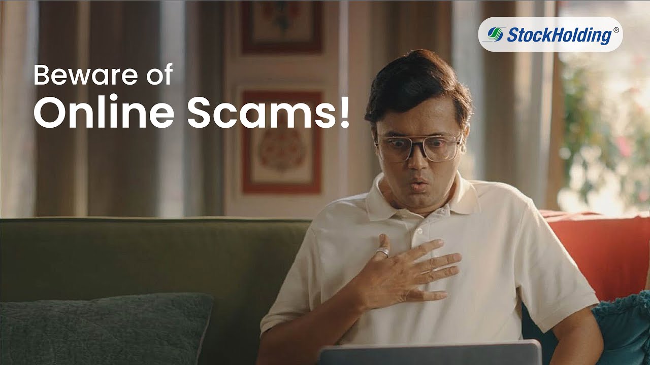 StockHolding - Protect Yourself From Fake Websites And Scams | Production Designer Assistant by Prachi Mantri