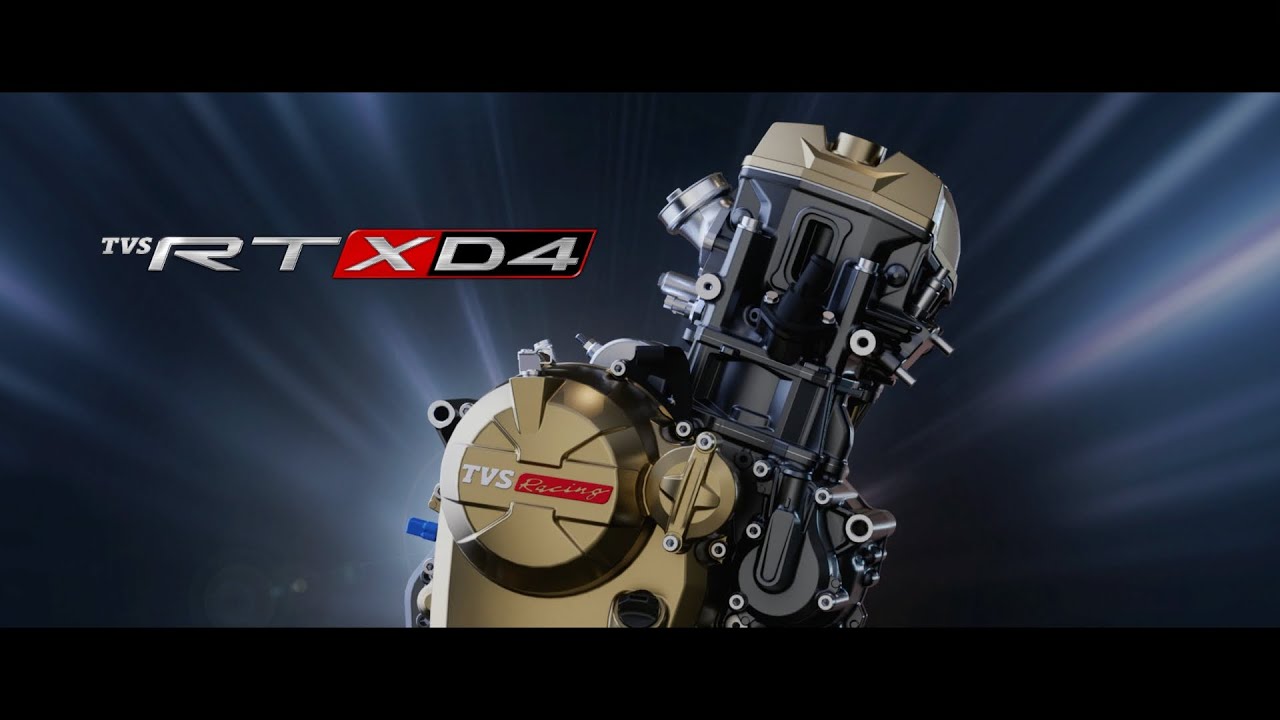 Tvs RTXD4 - Engine CG Film | VFX by Akshay Dhondkar
