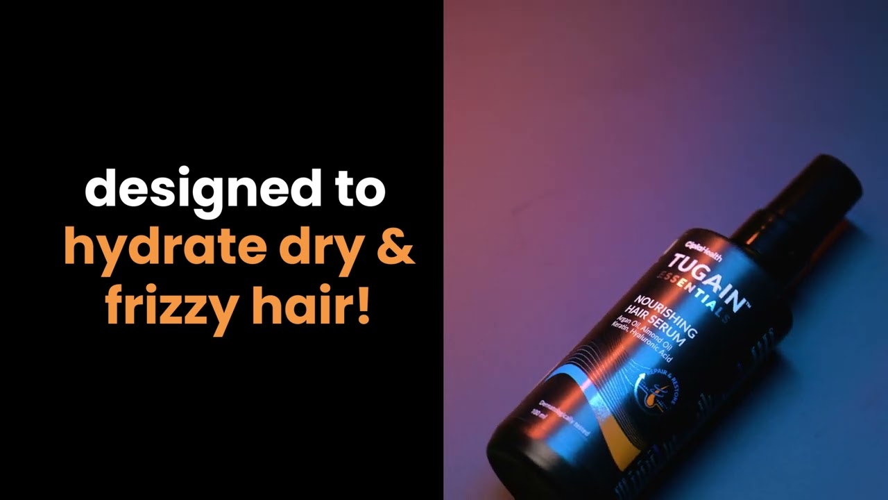 Tugain Essentials - Nourishing Hair Serum | Pack Shoot and SFX by Tanvi 
