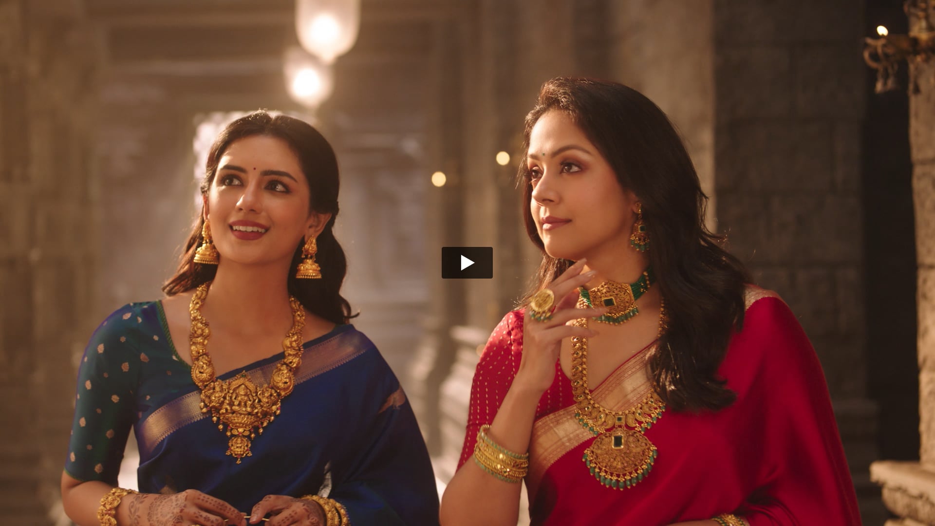 Pothys Swarnamahal Ft. Jyothika | Hair and Makeup by Prachina 