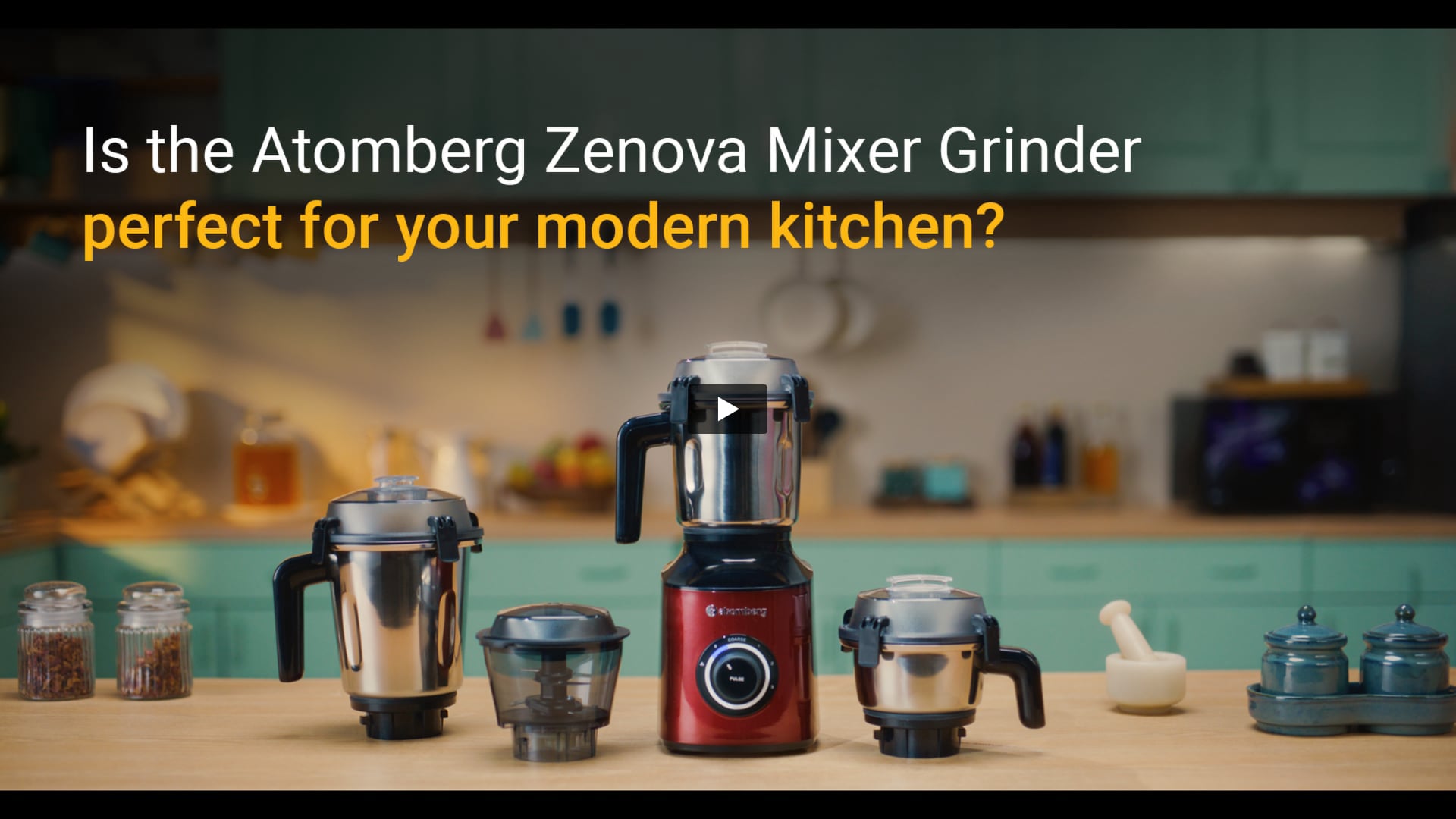 Atomberg Zenova Mixer Grinder - Perfect Grinding Magical Taste | DA by Gulshan Kumar