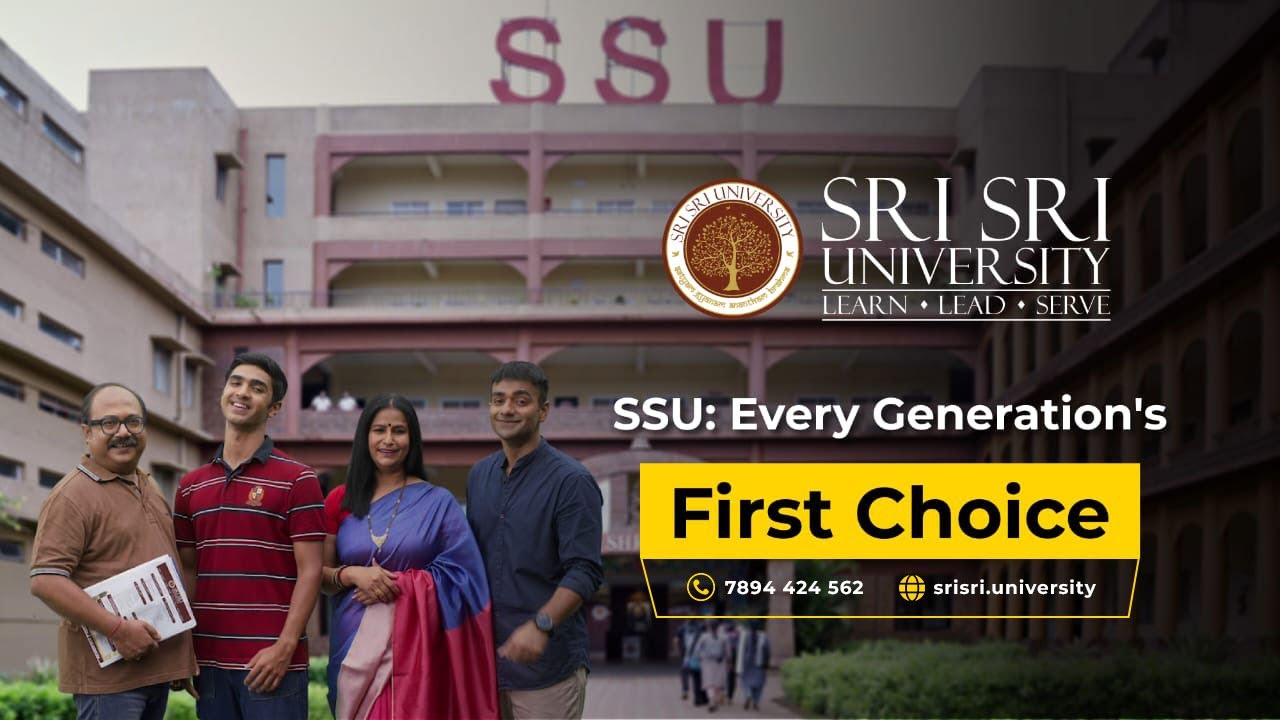 Sri Sri University - Every Generation's First Choice | Hair Stylist by Sheela Fernandes
