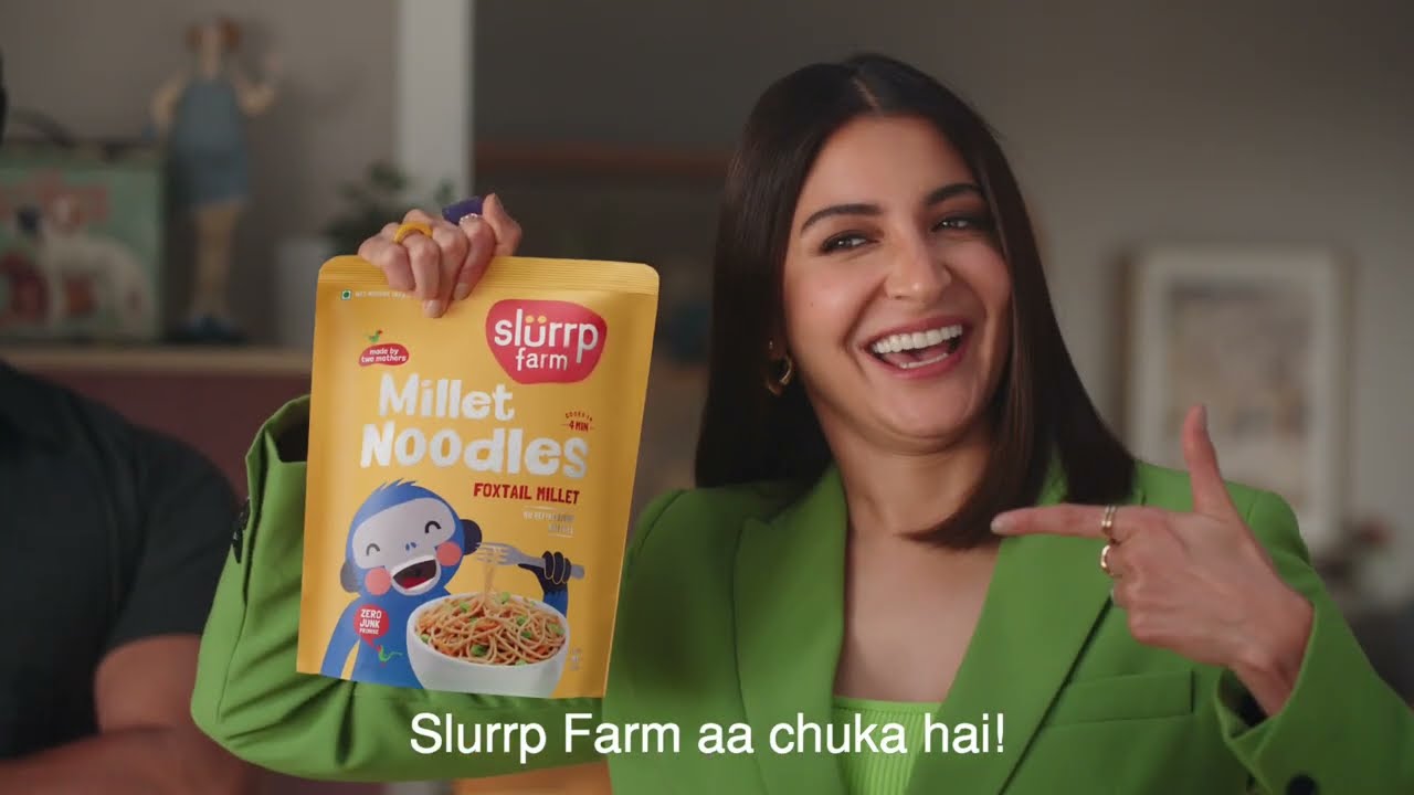 Slurrp Farm - Millet Noodles Ft. Anushka Sharma | Pack Maker by Prakash Damodar Adkhale