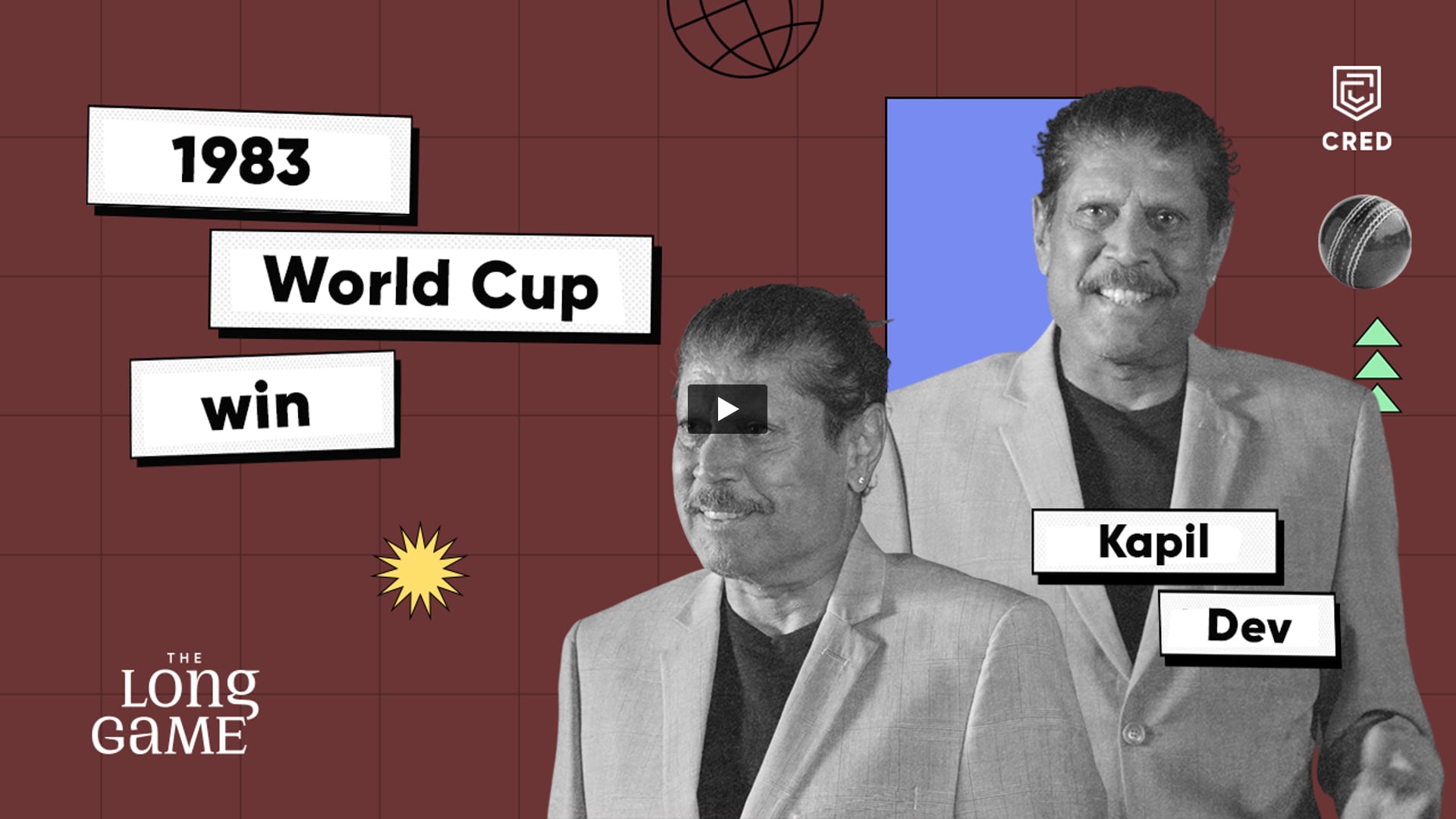 CRED - The Long Game with Kapil Dev | Dressman by Mahendra Prasad