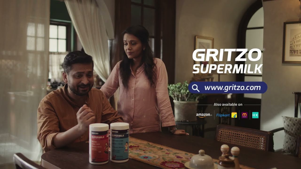 Gritzo SuperMilk - Personalized for Every Child’s | Post Producer by Ajinkya Khadpekar