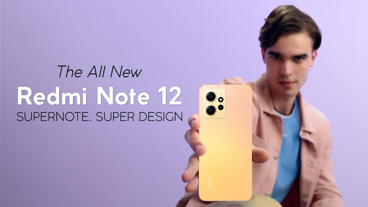 Redmi Note 12 - SuperNote. Super Design | Choreographer by Kiran Phoenix