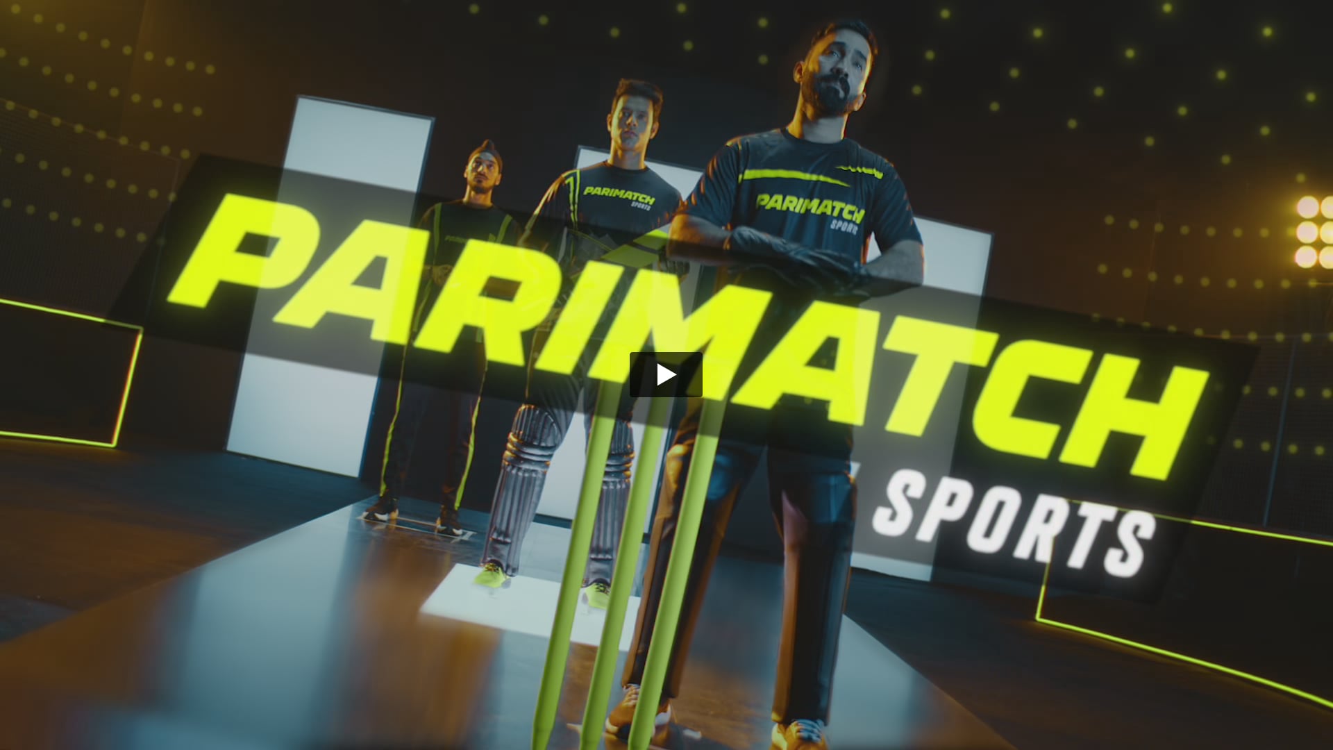 Parimatch sports - latest video with the cricket star | First AC by Devi Thakkar